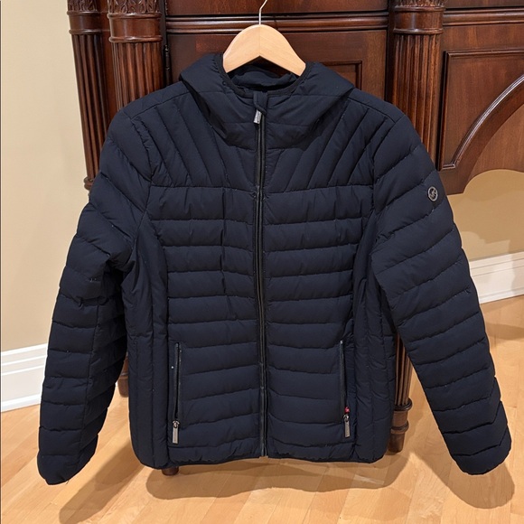 Michael Michael Kors Black Puffer Jacket Large - Picture 1 of 4